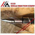 injector nozzle plastic injector/pvc single screw barrel injection molding machine